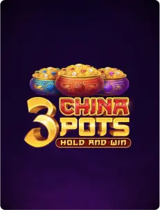 3 China Pots